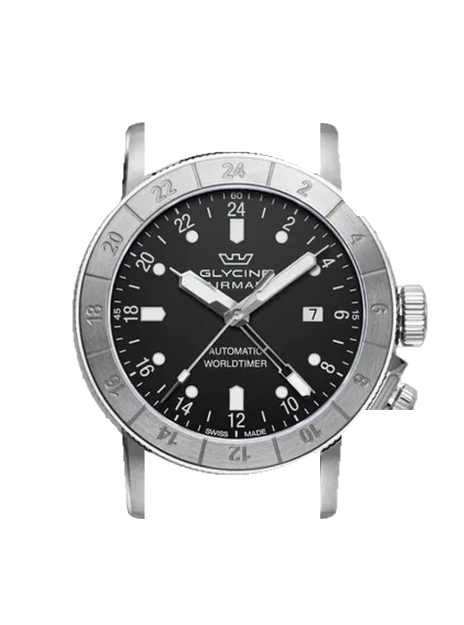 Airman GL0056 con Cinturino Vitello Vintage Marrone — Patina Naturale