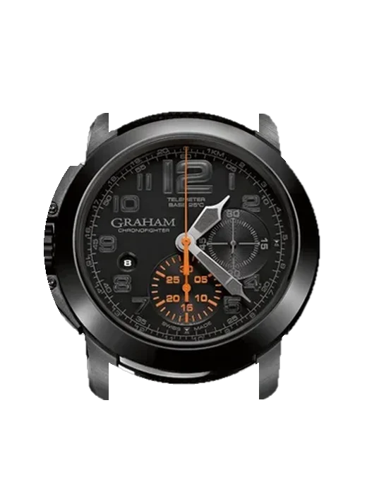 Chronofighter 2CCAU.B01A mit Vintage Kalbslederarmband Braun — Natürliche Patina