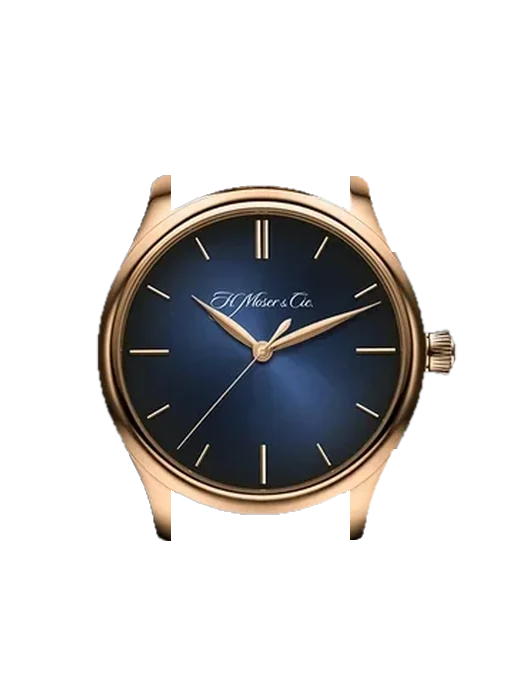 Endeavour 1200-0401 con Cinturino Alligatore Nubuck Nero con Cucitura Sur Tone a Mano