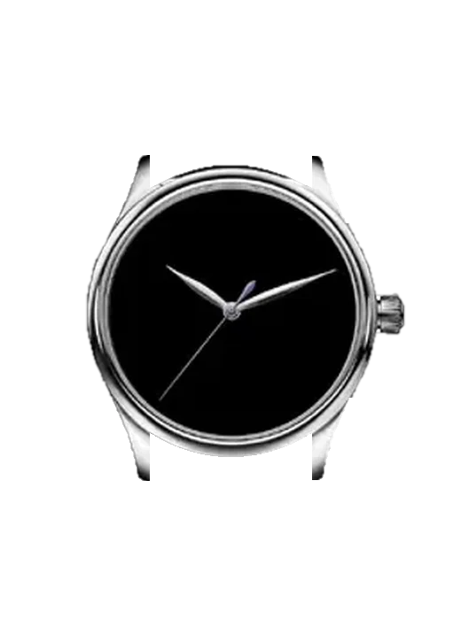 Endeavour 1200-1239 with Black Nubuck Alligator Strap with Hand-Stitched Tone-on-Tone Stitching