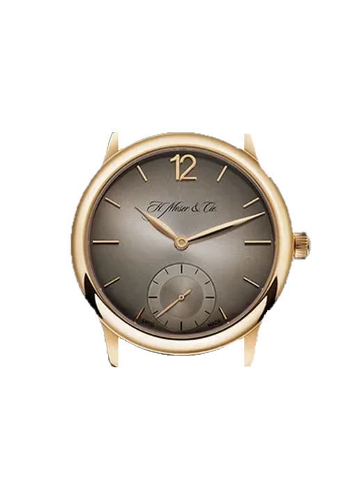 Endeavour 1321-0109 with Black Nubuck Alligator Strap with Hand-Stitched Tone-on-Tone Stitching