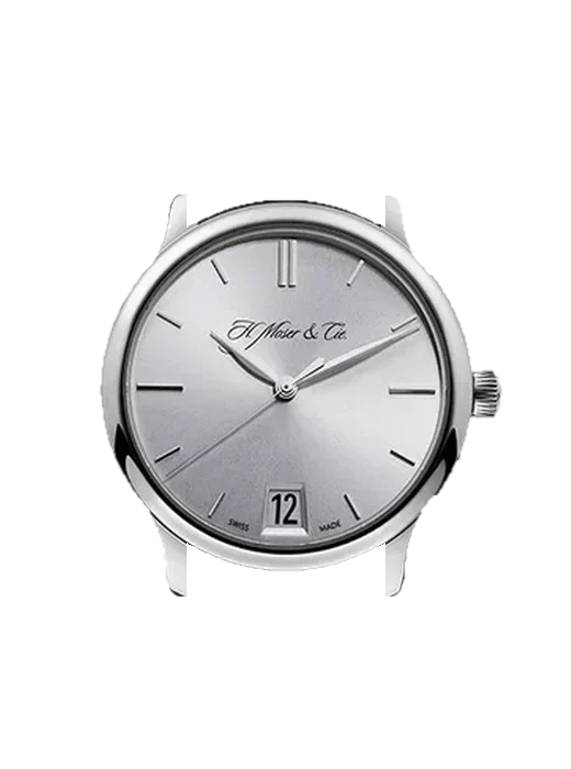 Endeavour 1342-0200 with Black Nubuck Alligator Strap with Hand-Stitched Tone-on-Tone Stitching