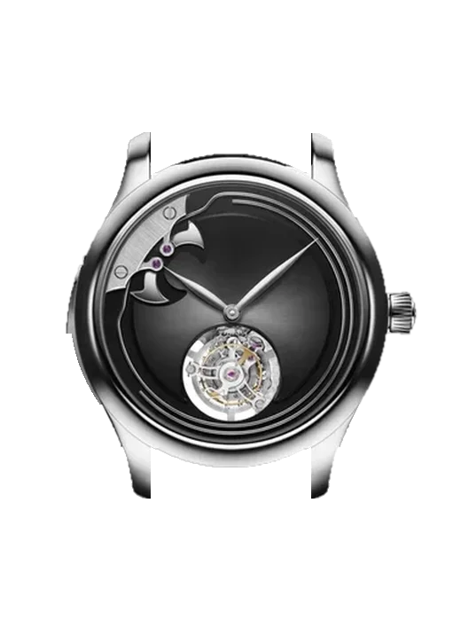 Endeavour 1903-0200 with Black Nubuck Alligator Strap with Hand-Stitched Tone-on-Tone Stitching