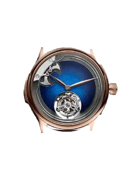 Endeavour 1904-0400 with Black Nubuck Alligator Strap with Hand-Stitched Tone-on-Tone Stitching