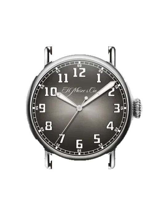 Heritage 8200-1200 with Black Nubuck Alligator Strap with Hand-Stitched Tone-on-Tone Stitching