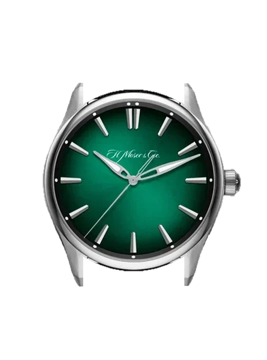 Pioneer 3200-1202 avec Bracelet Alligator Nubuck Noir avec Surpiqûre Ton sur Ton Faite Main