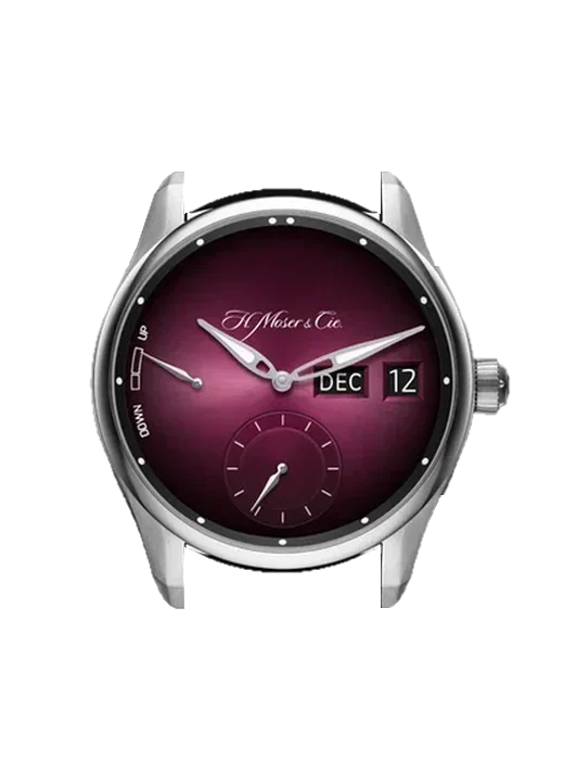 Pioneer 3808-1200 mit Alligator-Nubuk-Armband Schwarz mit Ton-in-Ton-Naht, handgenäht