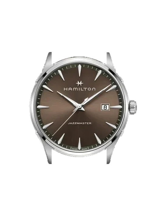 Jazzmaster H32451801 with Grand Cavalier Leather Strap Orange