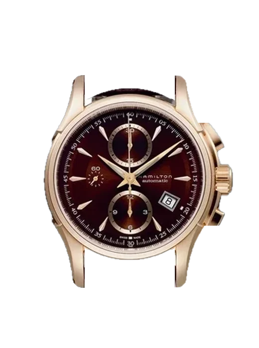Jazzmaster H32646597 with Grand Cavalier Leather Strap Orange