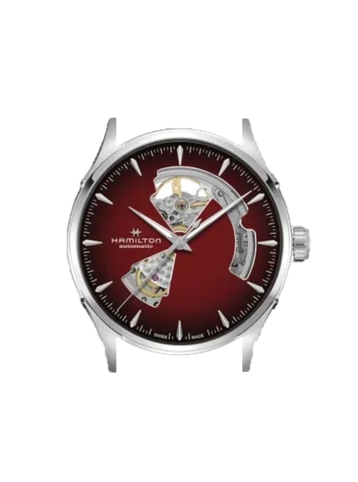 Jazzmaster H32675570 with Grand Cavalier Leather Strap Orange