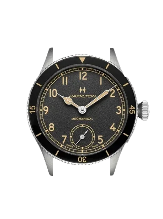 Khaki Aviation H76719530 con Correa Grand Cavalier de cuero naranja