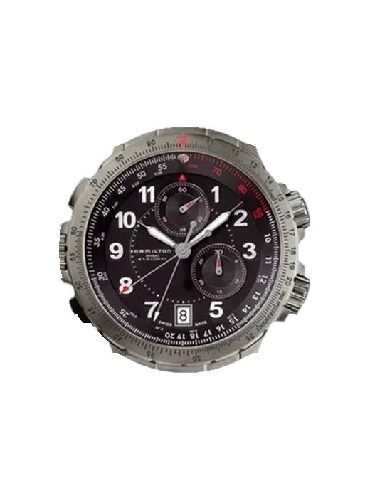Khaki Aviation H77672133 con Correa Grand Cavalier de cuero naranja