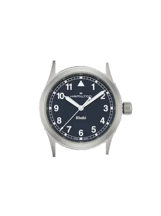 Khaki Field H69301940 con Correa de piel Swift roja