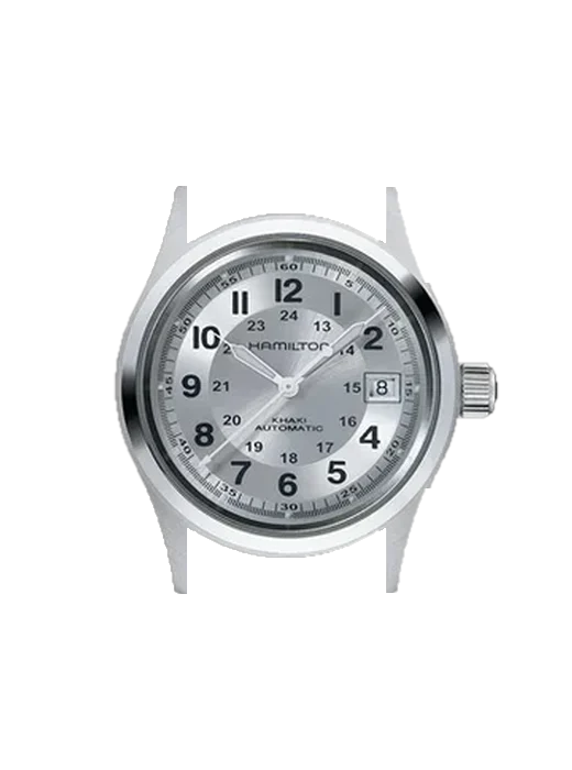 Khaki Field H70455153 con Cinturino Grand Cavalier Cuir Arancione