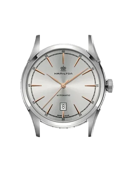 Spirit of Liberty H42415051 avec Bracelet de montre en cuir de veau vintage marron — Patine naturelle