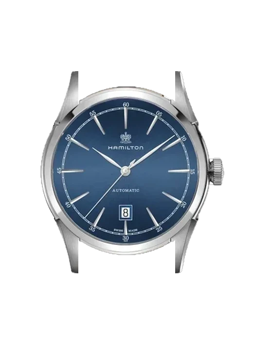 Spirit of Liberty H42415541 avec Bracelet de montre en cuir de veau vintage marron — Patine naturelle