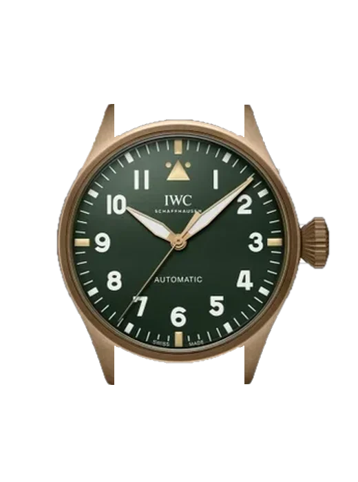 Big Pilot IW3297-02 with Grand Cavalier Leather Strap Orange