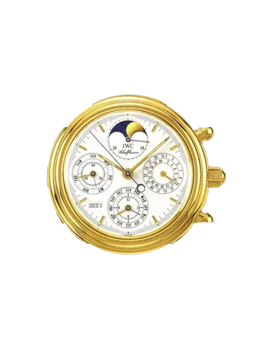 Da Vinci IW9252-04 con Cinturino Vitello Vintage Marrone — Patina Naturale