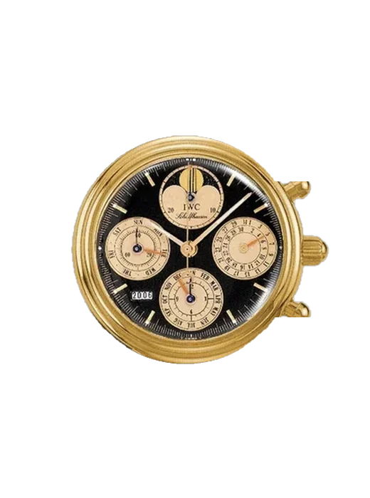 Da Vinci IW9252-12 avec Bracelet de montre en cuir de veau vintage marron — Patine naturelle