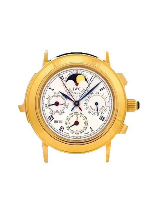 Grande Complication IW1868-14 con Cinturino Vitello Vintage Marrone — Patina Naturale
