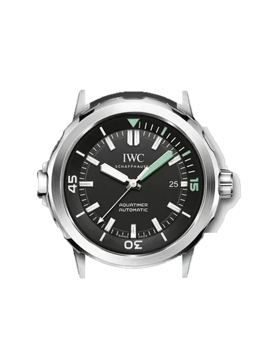 GST Aquatimer IW3290-01 con Correa Grand Cavalier de cuero naranja