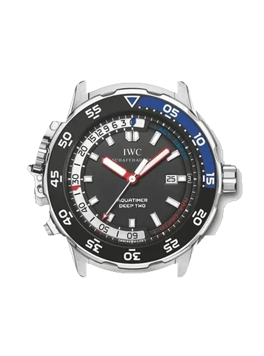 GST Aquatimer IW3547-01 con Correa Grand Cavalier de cuero naranja