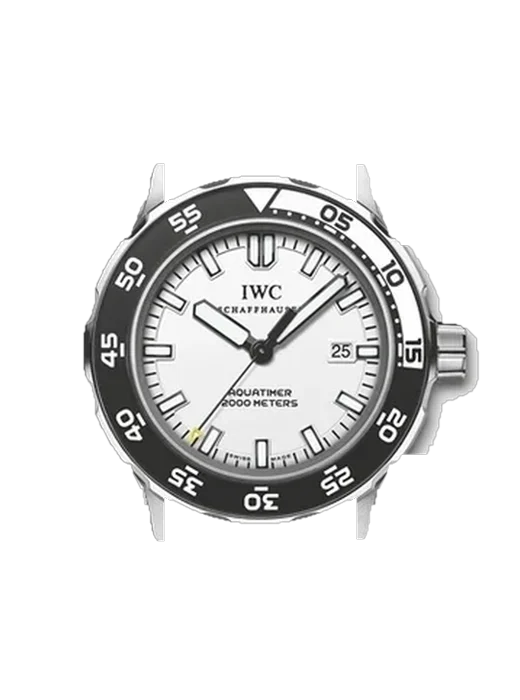 GST Aquatimer IW3568-06 with Vintage Brown Calfskin Strap — Natural Patina