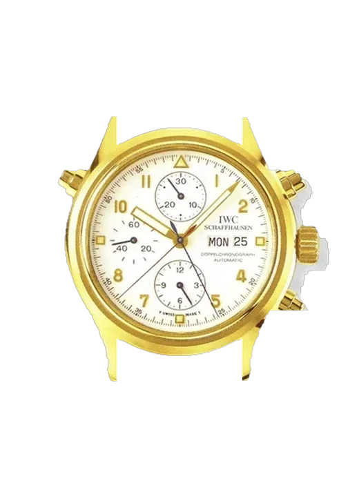 Pilot IW3713-09 mit Grand Cavalier Cuir Armband Orange