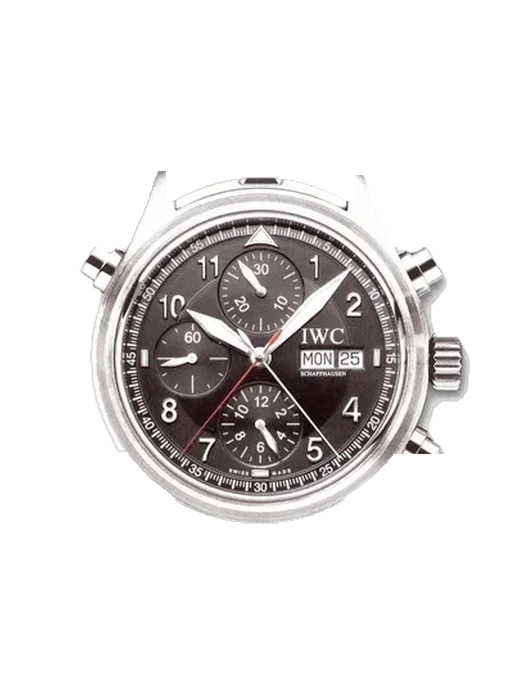 Pilot IW3713-38 con Correa Grand Cavalier de cuero naranja