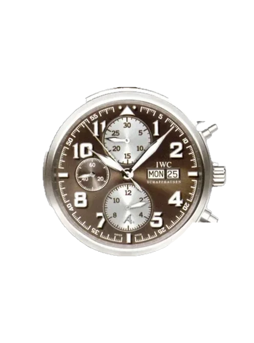 Pilot IW3717-09 with Grand Cavalier Leather Strap Orange
