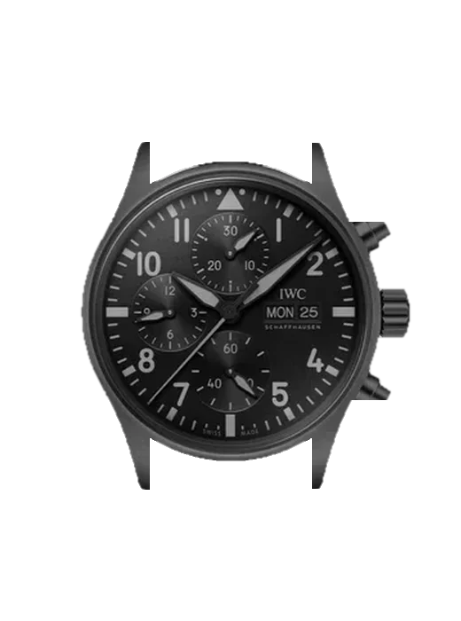 Pilot IW3881-06 con Cinturino Grand Cavalier Cuir Arancione