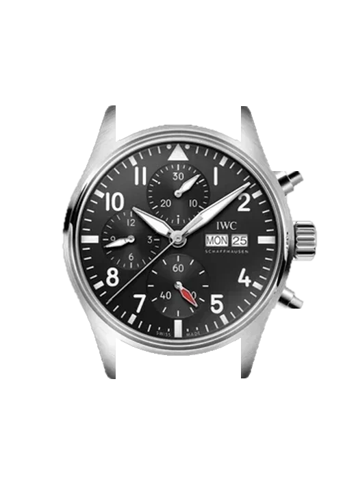 Pilot IW3881-11 with Grand Cavalier Leather Strap Orange