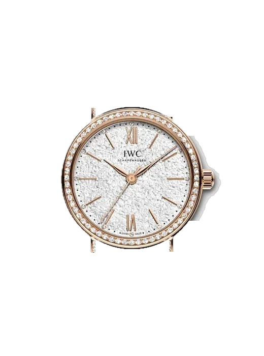 Portofino IW3574-06 with Saffiano Red Strap Ecru Stitching