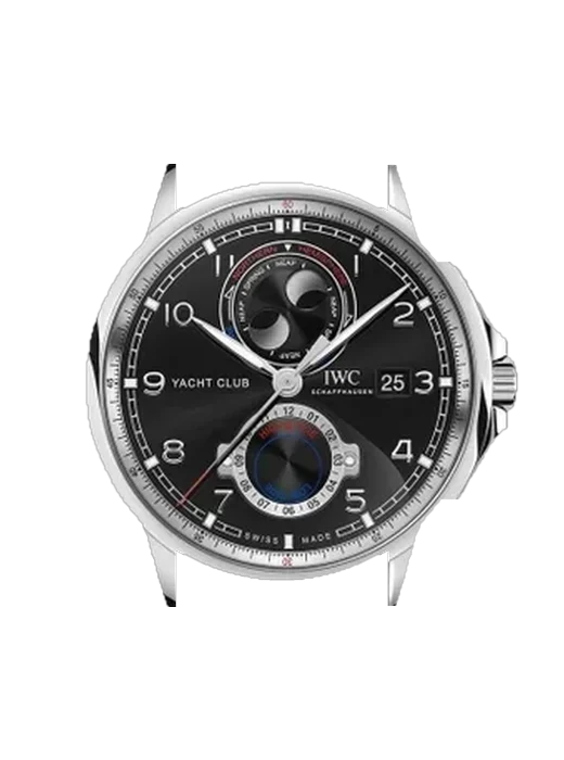 Portugieser IW3440-02 con Correa de piel de becerro vintage marrón — Patina natural