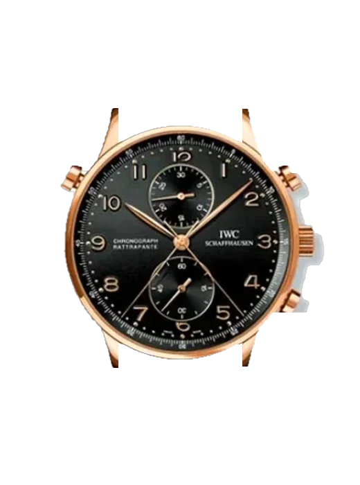 Portugieser IW3712-10 mit Grand Cavalier Cuir Armband Orange