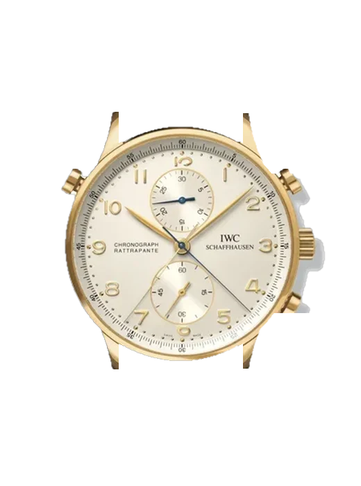 Portugieser IW3712-11 con Cinturino Grand Cavalier Cuir Arancione