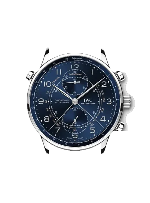 Portugieser IW3712-23 con Cinturino Grand Cavalier Cuir Arancione