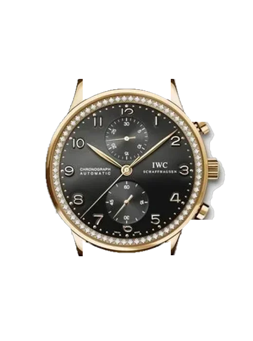 Portugieser IW3714-44 con Cinturino Grand Cavalier Cuir Arancione