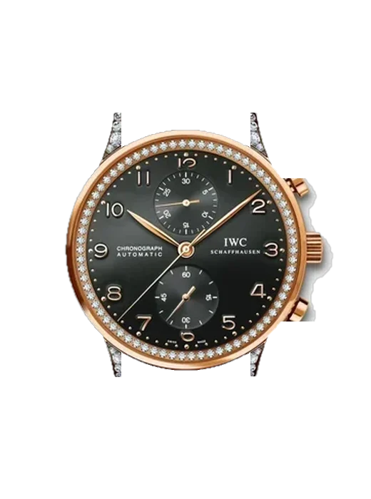 Portugieser IW3714-71 con Cinturino Pelle Italiana Marrone