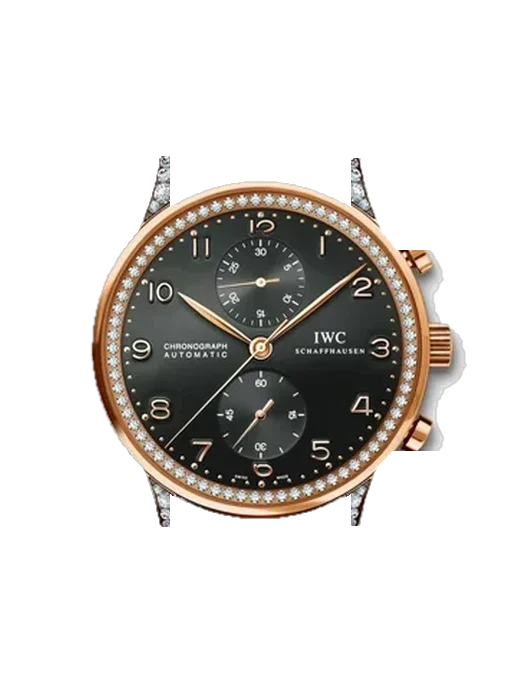 Portugieser IW3714-72 con Cinturino Grand Cavalier Cuir Arancione