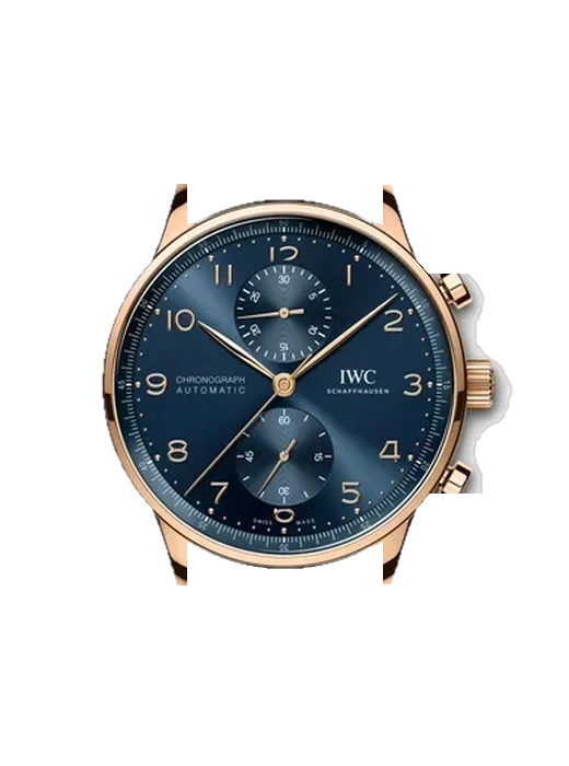 Portugieser IW3716-14 con Cinturino Grand Cavalier Cuir Arancione
