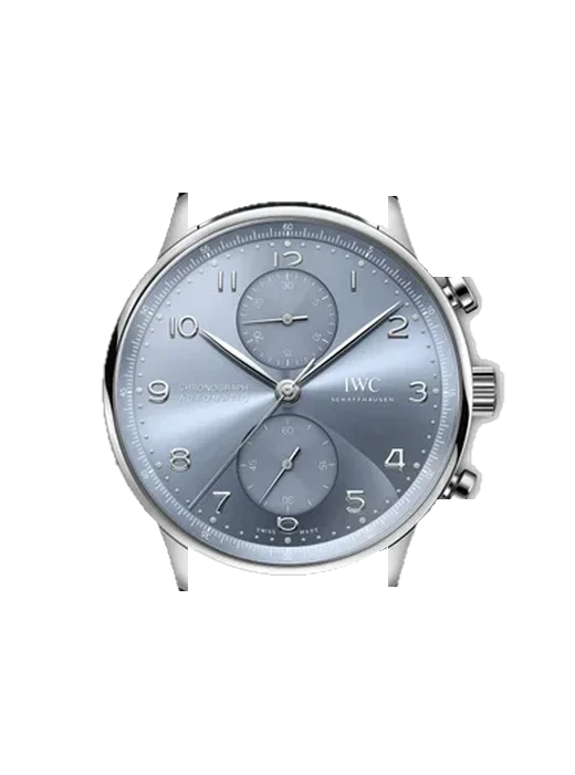Portugieser IW3716-26 mit Grand Cavalier Cuir Armband Orange