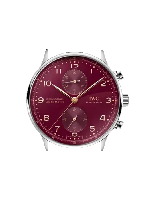 Portugieser IW3716-29 avec Bracelet Grand Cavalier Cuir Orange