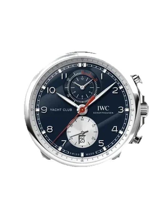 Portugieser IW3907-04 with Blue Alligator and Rubber Hybrid Strap