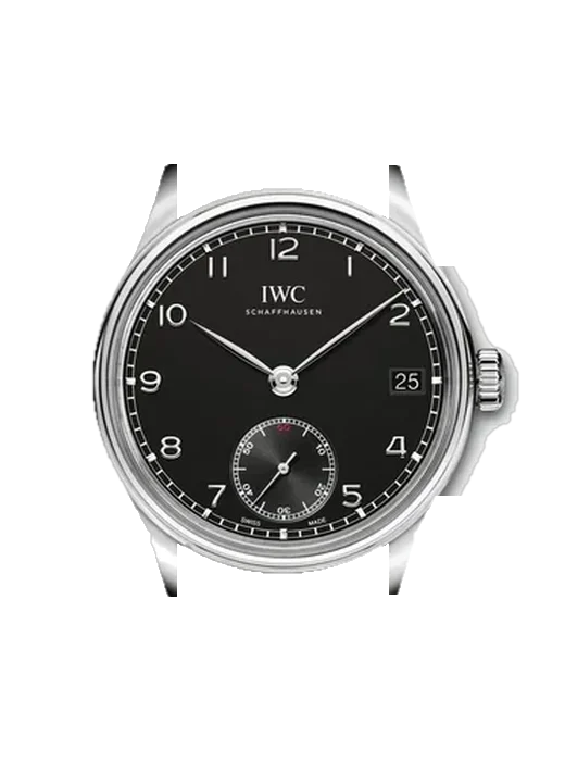 Portugieser IW5102-02 avec Bracelet de montre en cuir de veau vintage marron — Patine naturelle