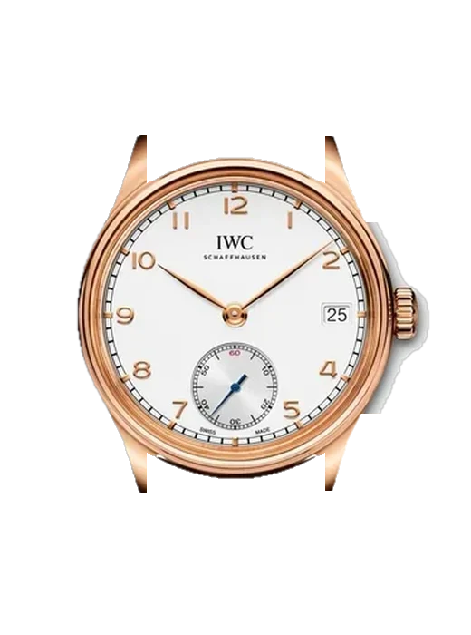 Portugieser IW5102-04 avec Bracelet de montre en cuir de veau vintage marron — Patine naturelle