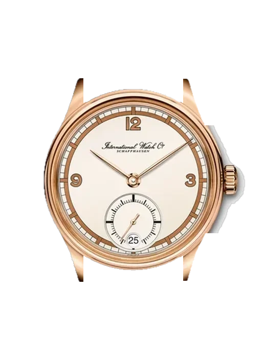 Portugieser IW5102-06 avec Bracelet de montre en cuir de veau vintage marron — Patine naturelle