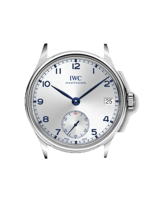 Portugieser IW5102-07 with Vintage Brown Calfskin Strap — Natural Patina