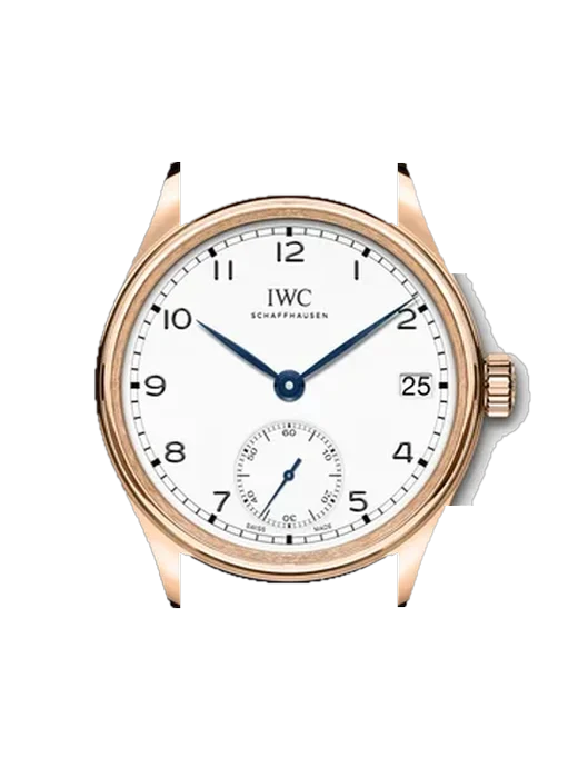 Portugieser IW5102-11 with Vintage Brown Calfskin Strap — Natural Patina