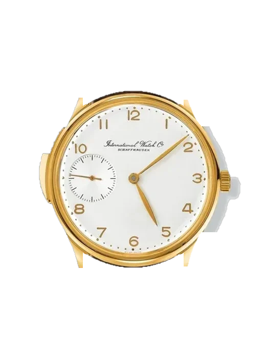 Portugieser IW5240-01 avec Bracelet de montre en cuir de veau vintage marron — Patine naturelle